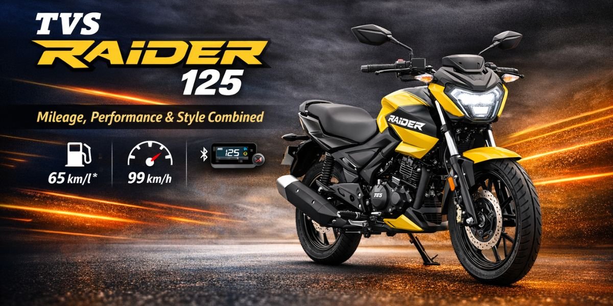 TVS Raider 125 Price, Mileage, Features