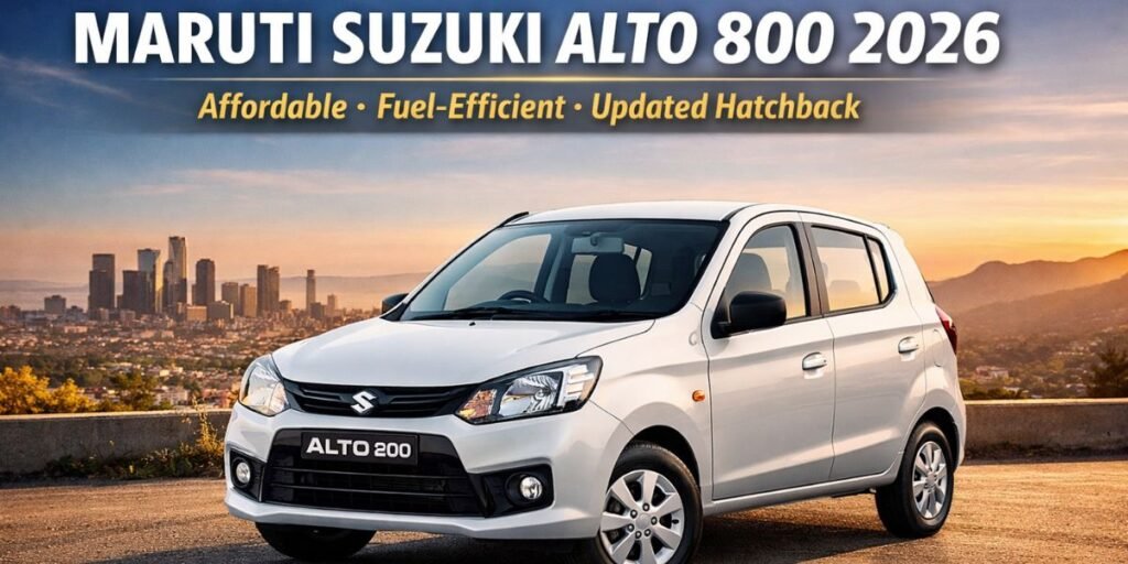 Maruti Suzuki Alto 800 2026