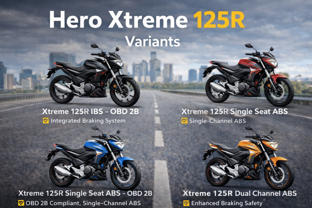 Hero Xtreme 125R Variants