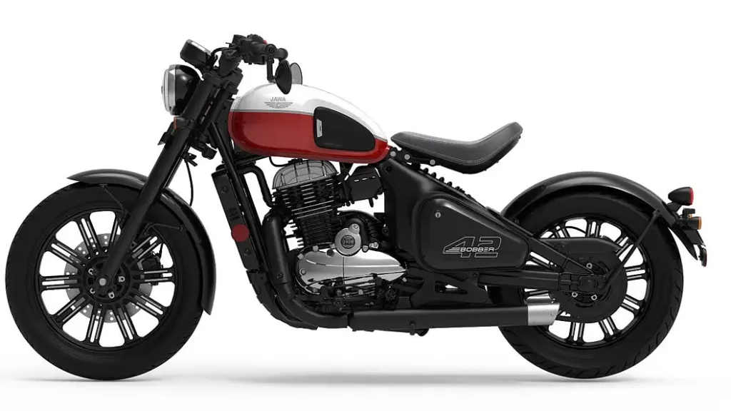 Jawa 42 Bobber Jasper Red - Alloy Wheel