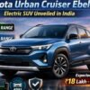 Toyota Urban Cruiser Ebella Electric SUV Revealed in India