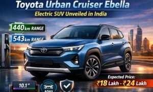Toyota Urban Cruiser Ebella Electric SUV Revealed in India