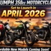 Triumph 350cc motorcycles